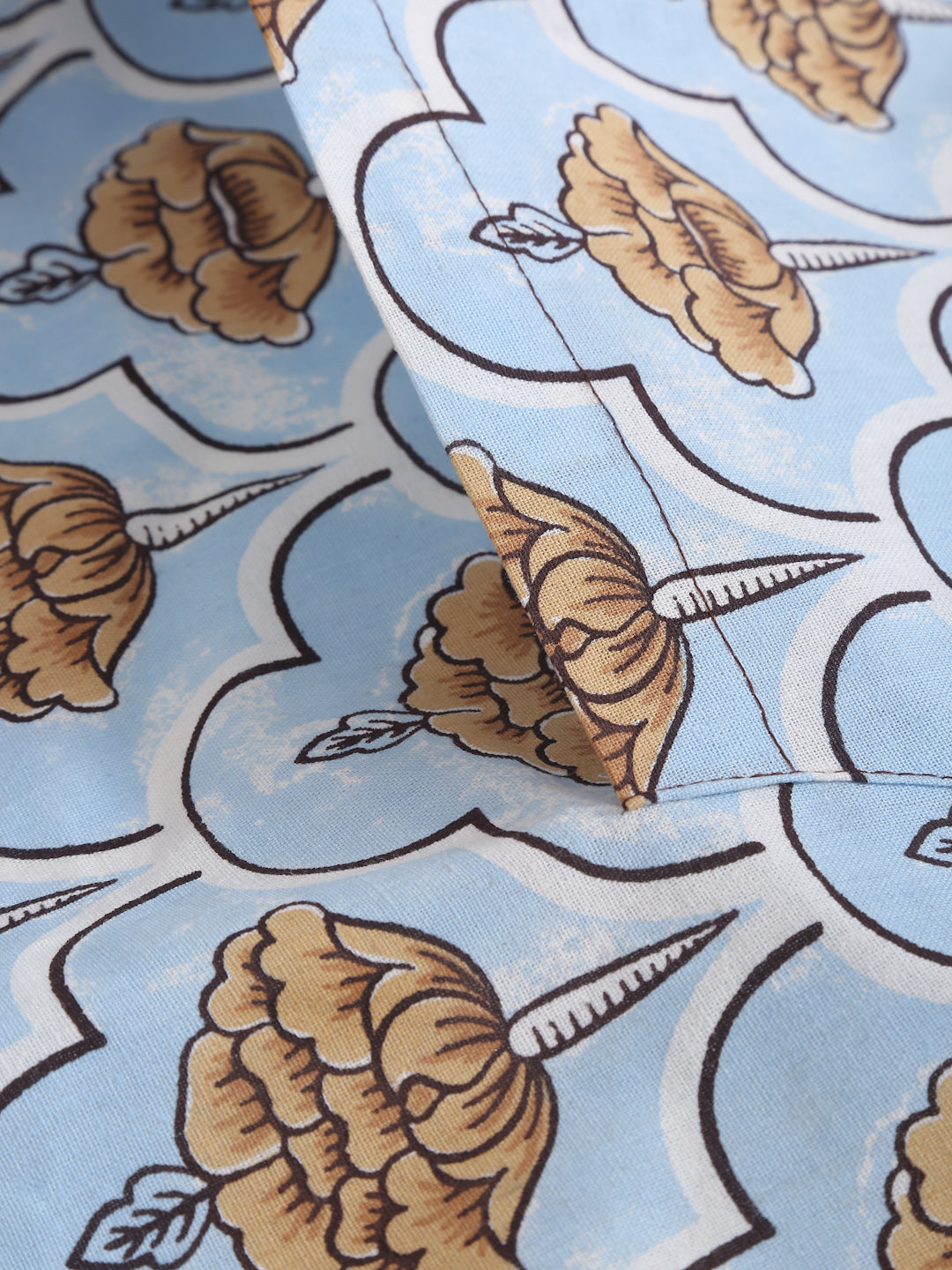 Set of 4 Printed Cotton Apron Set