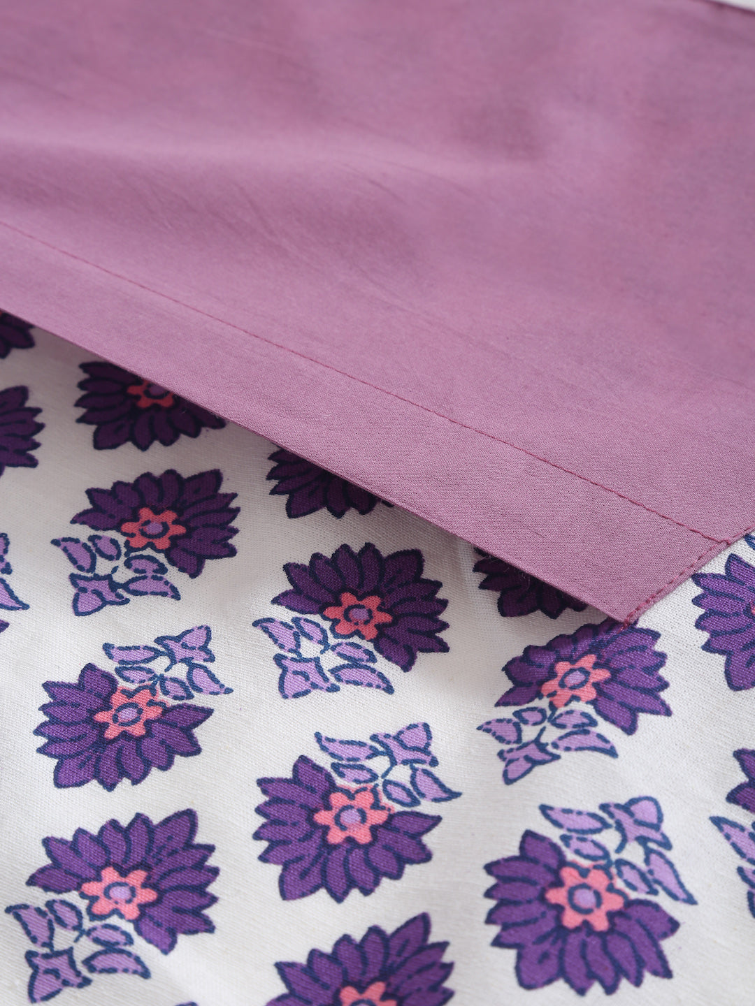 Set of 4 Printed Cotton Apron Set