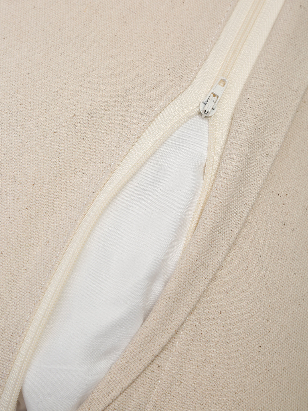 Yellow Color Cotton Hand Work Cushion Cover Set of 2 (18x18 Inch)