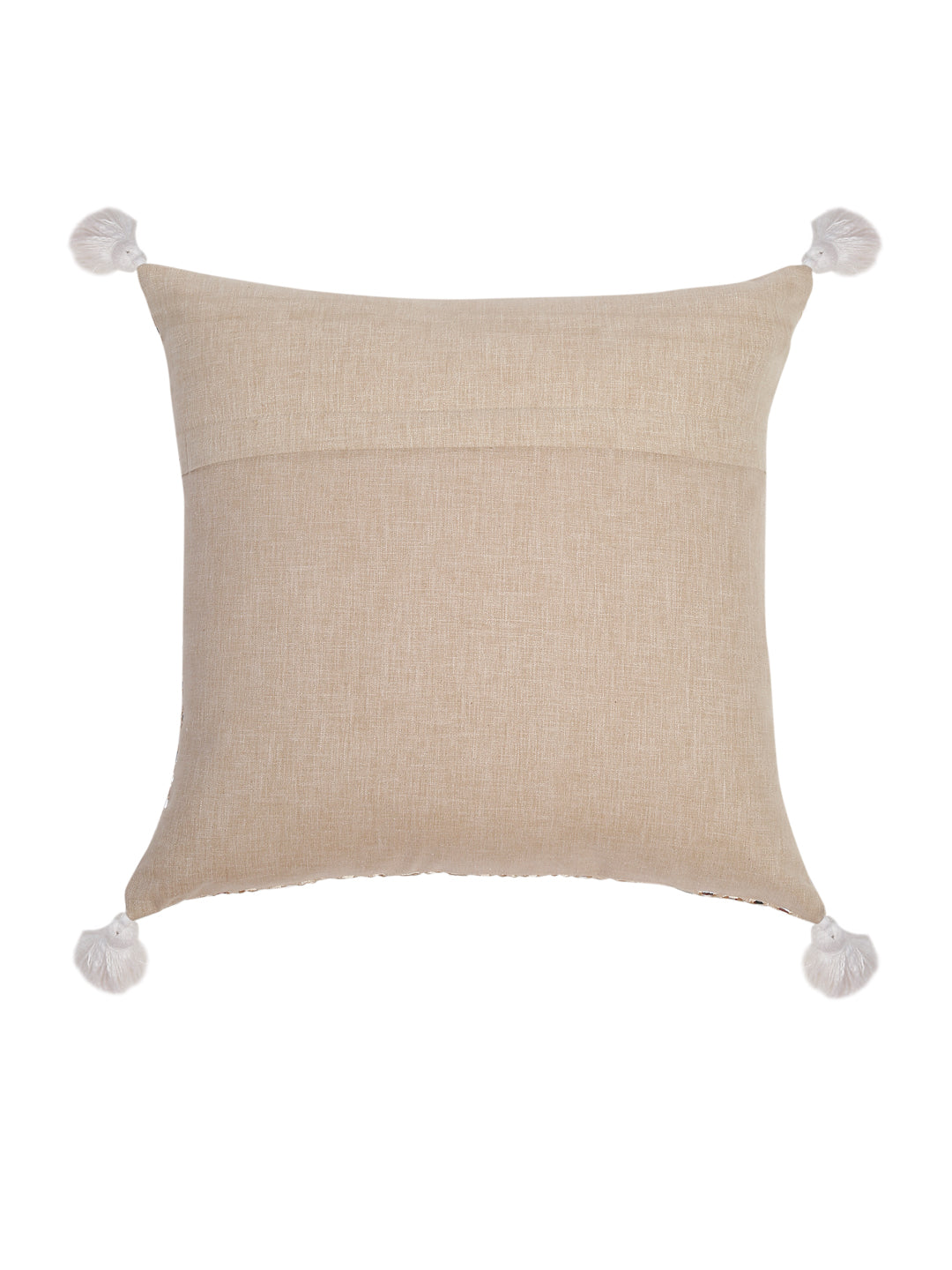 Mirror Work Cushion Cover Set of 2 (16x16 Inch)