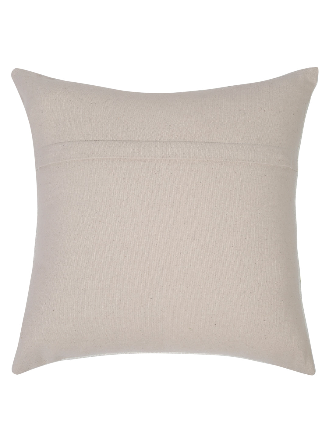 100% Cotton Tufted Sage Green Cushion Cover Set of 2 (18x18 Inch)