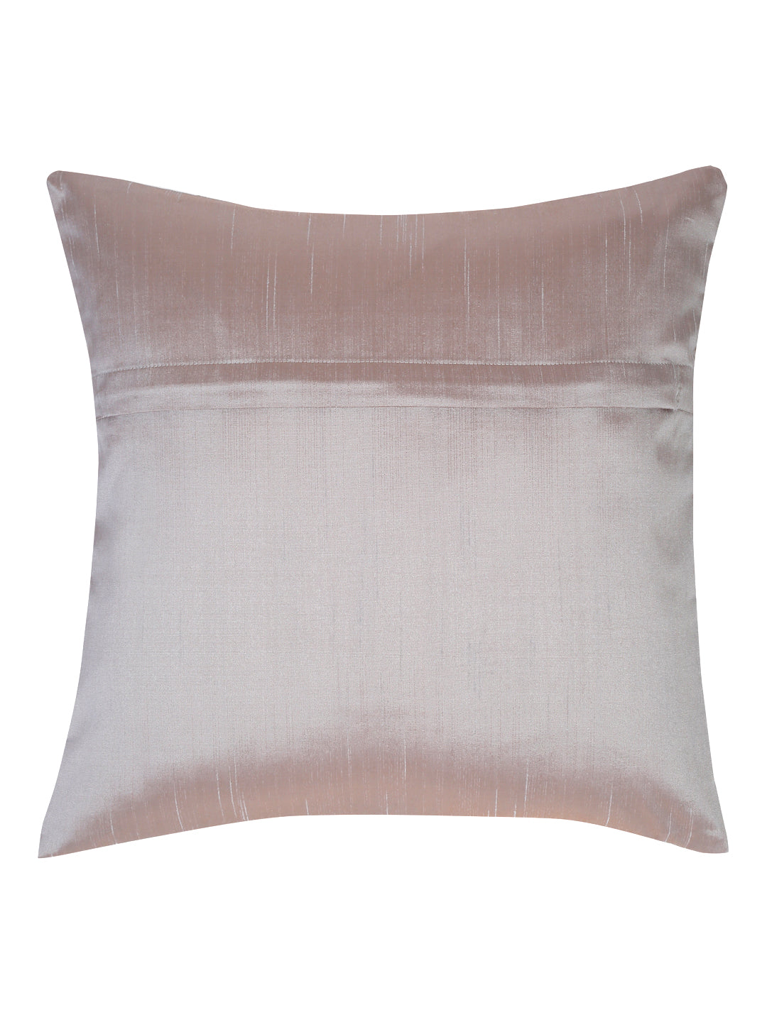 Eyda Grey Color Quilted Cushion Covers Set of 2 - 16x16 inch