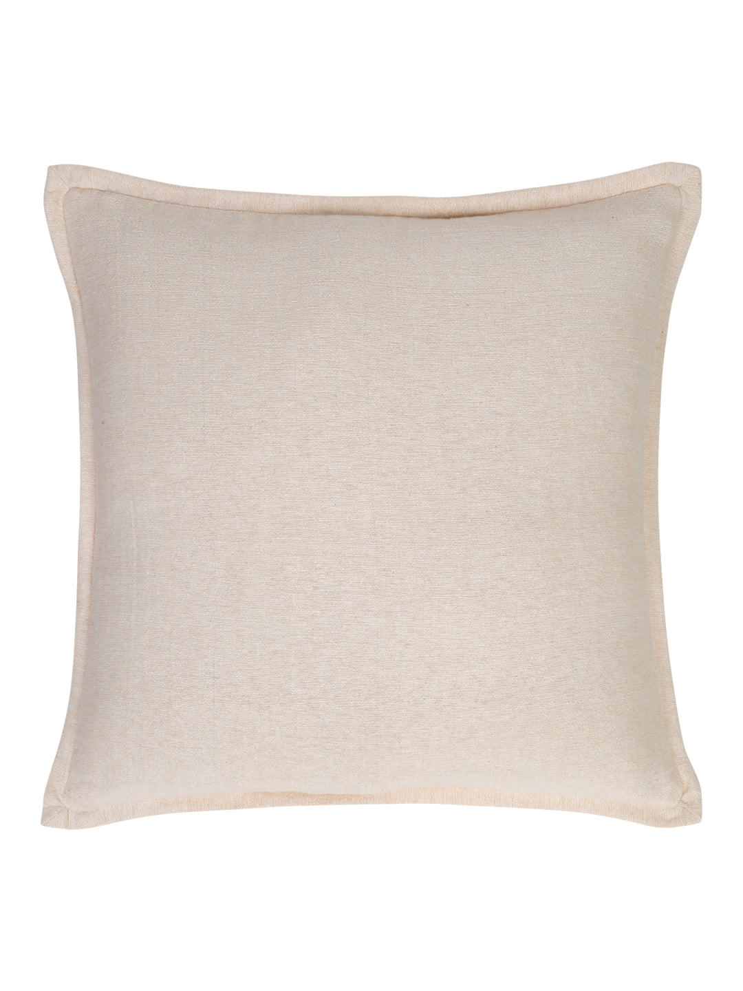 Eyda 100% Cotton Woven Sofa Cushion Covers Set of 2- 24x24 inch