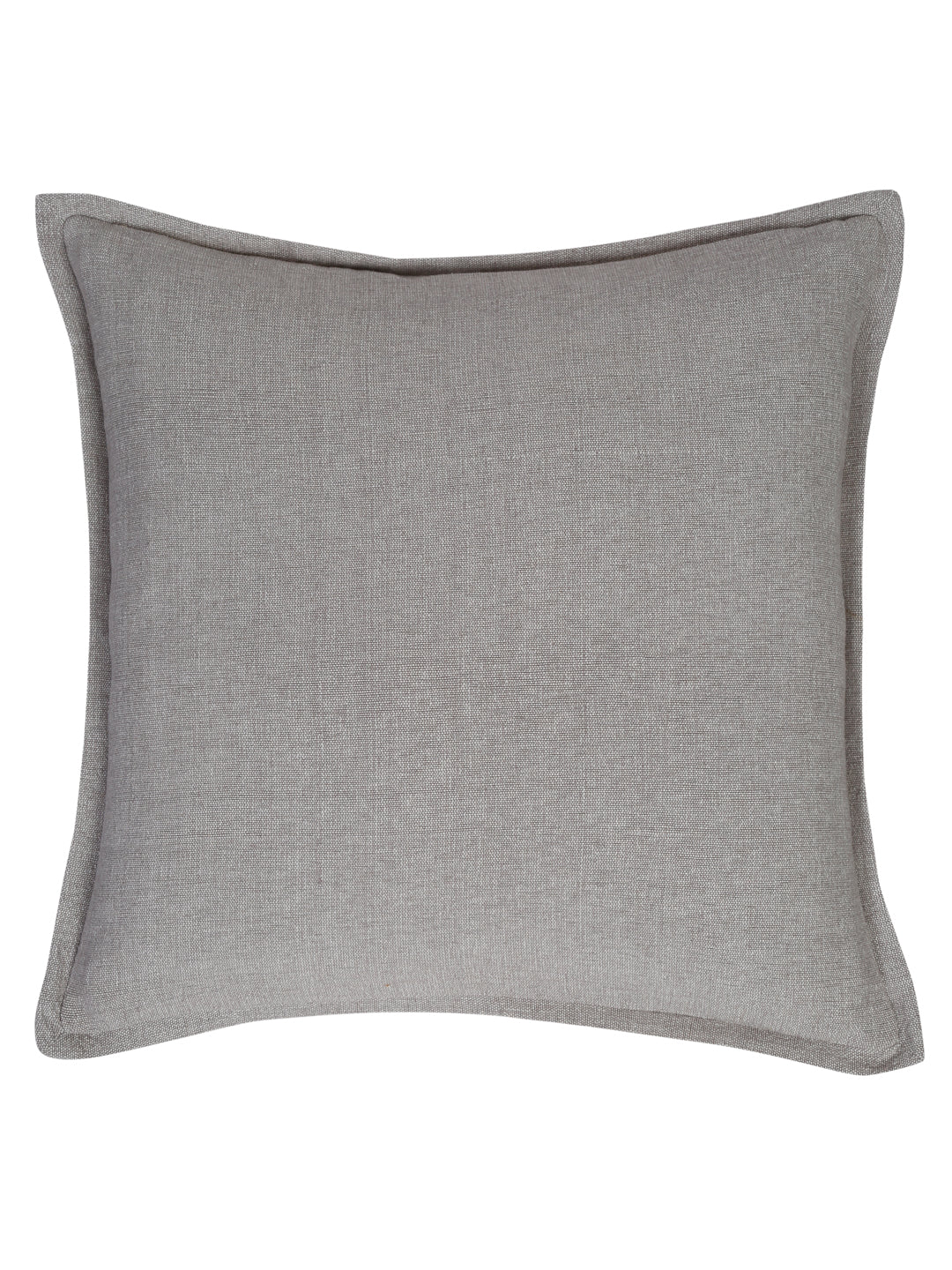 Eyda 100% Cotton Woven Sofa Cushion Covers Set of 2- 24x24 inch