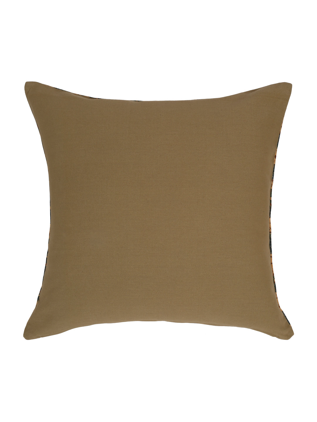 Eyda Green Cotton Floral Print Cushion Cover Set of 2