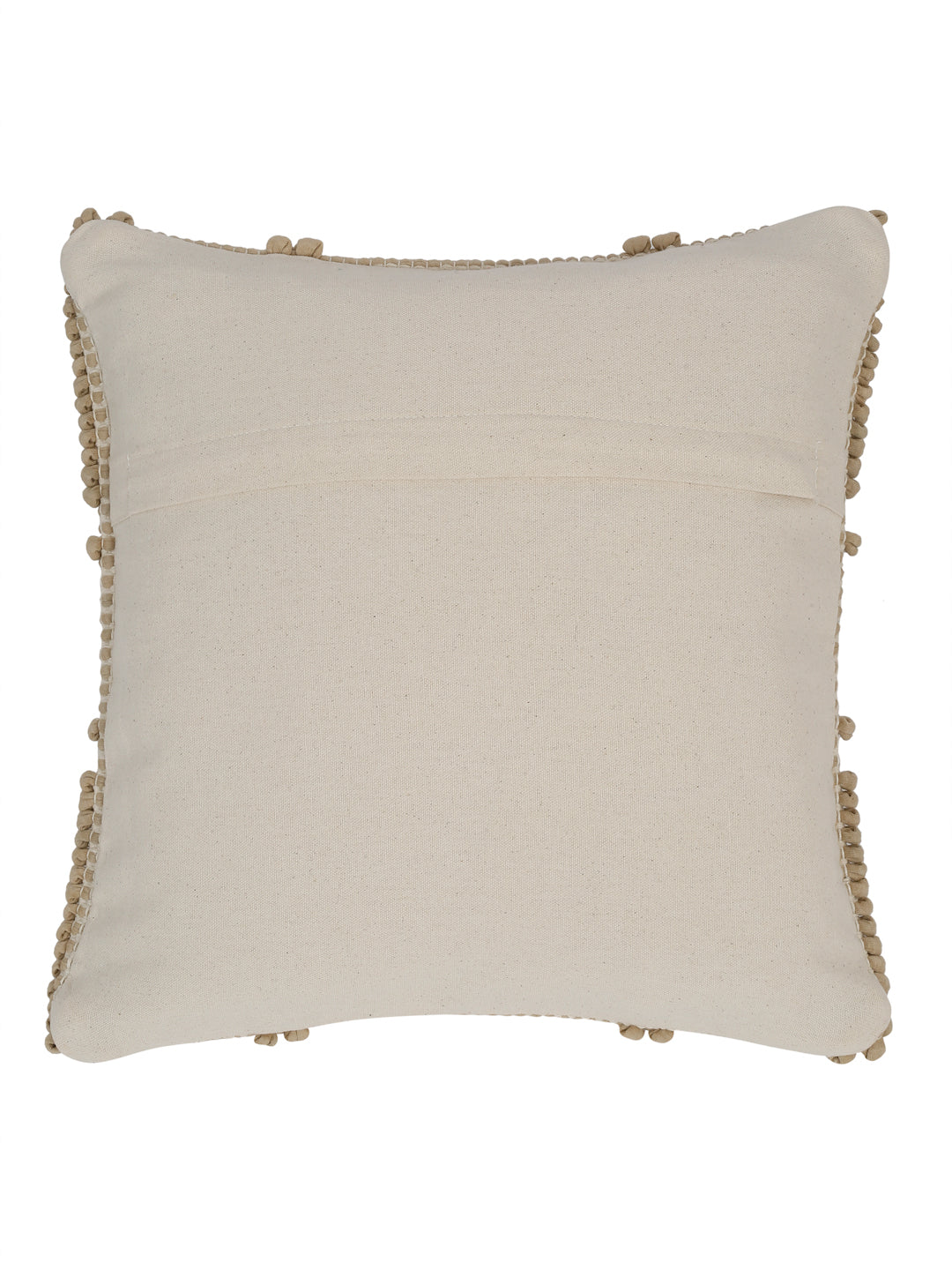 Eyda Gold Cotton Hand Woven Cushion Cover Set of 2