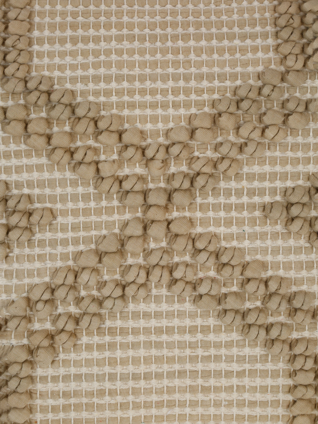Eyda Gold Cotton Hand Woven Cushion Cover Set of 2