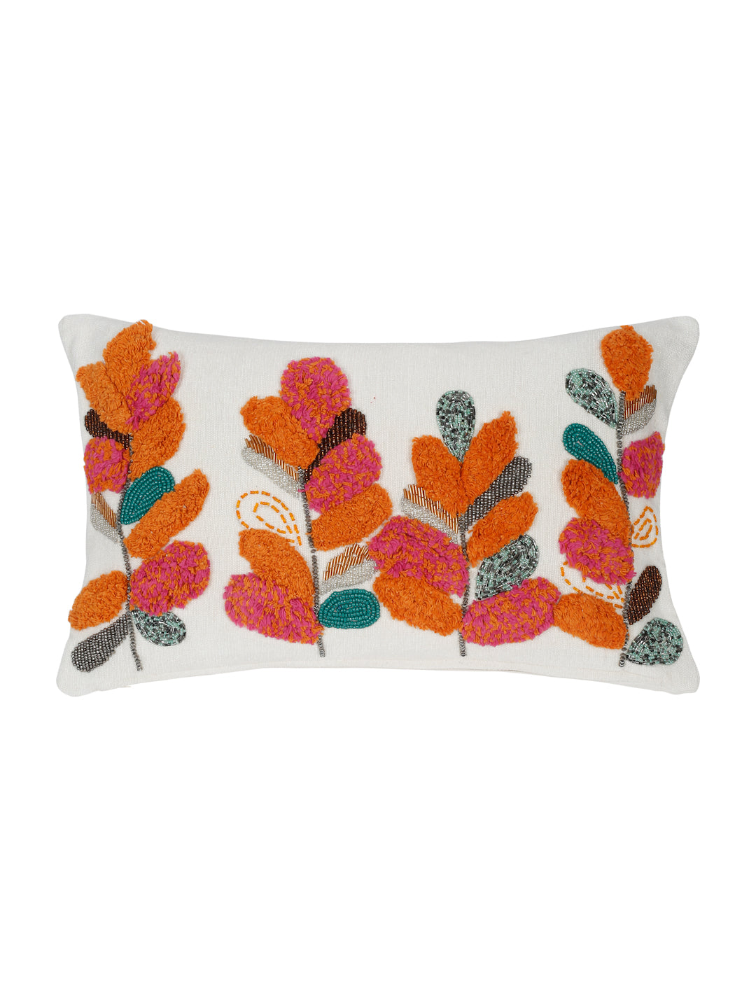 Eyda Multi Chenille Embroidered Cushion Cochr Set of 2