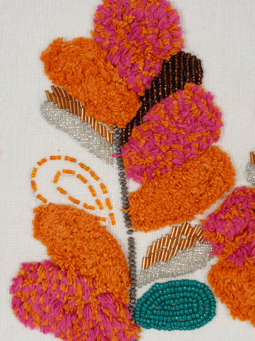 Eyda Multi Chenille Embroidered Cushion Cochr Set of 2