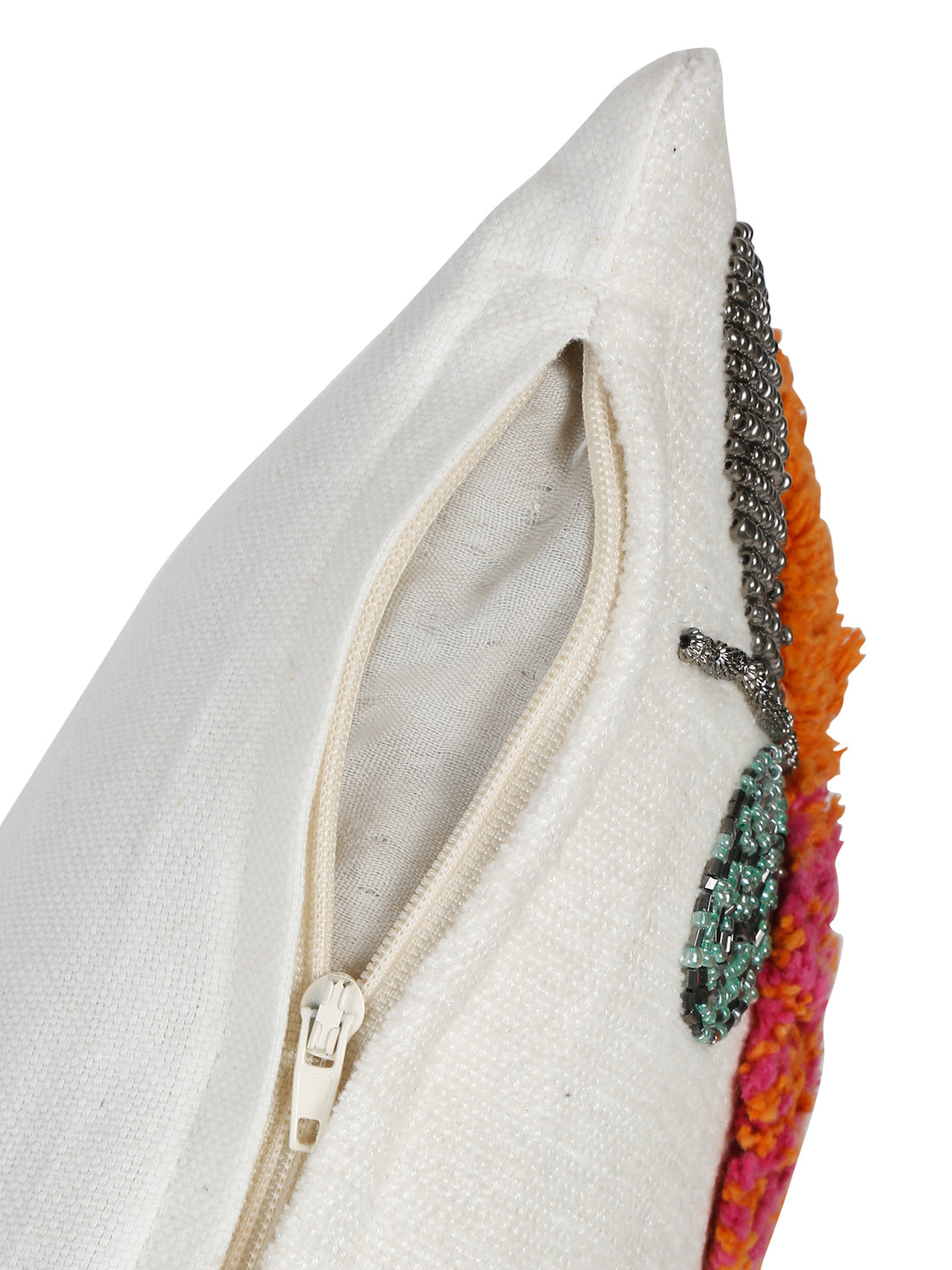 Eyda Multi Chenille Embroidered Cushion Cochr Set of 2