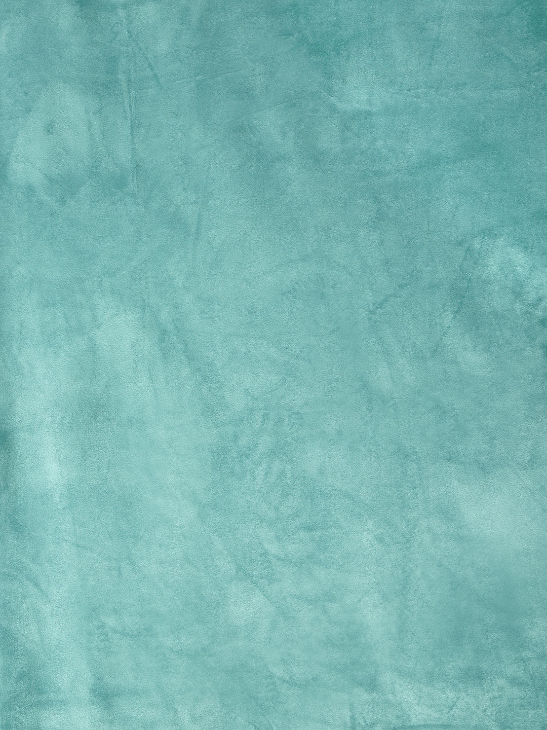 Eyda Premium Velvet Aqua Color Eyelet Door Curtain- 1 Pc