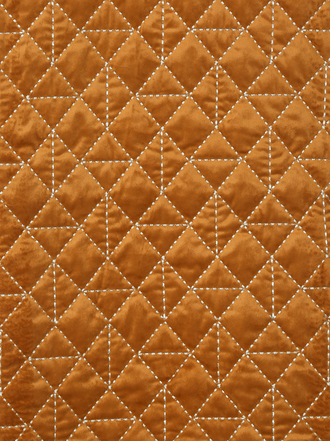 Eyda Mustard Color Quilted Table Runner