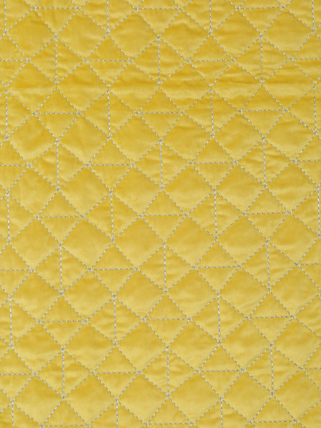 Eyda Yellow Color Quilted Table Runner
