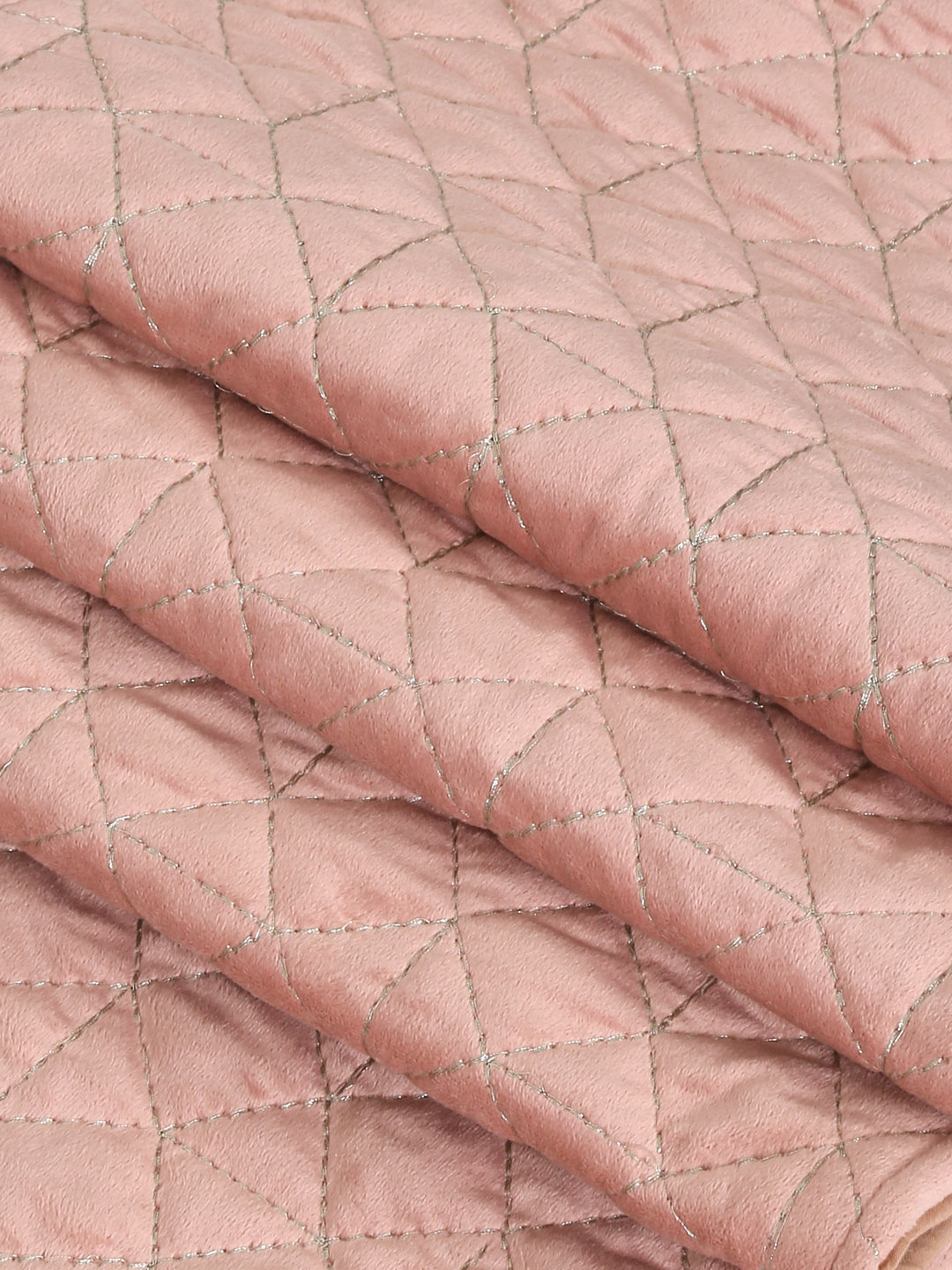 Eyda Pink Color Quilted Table Runner