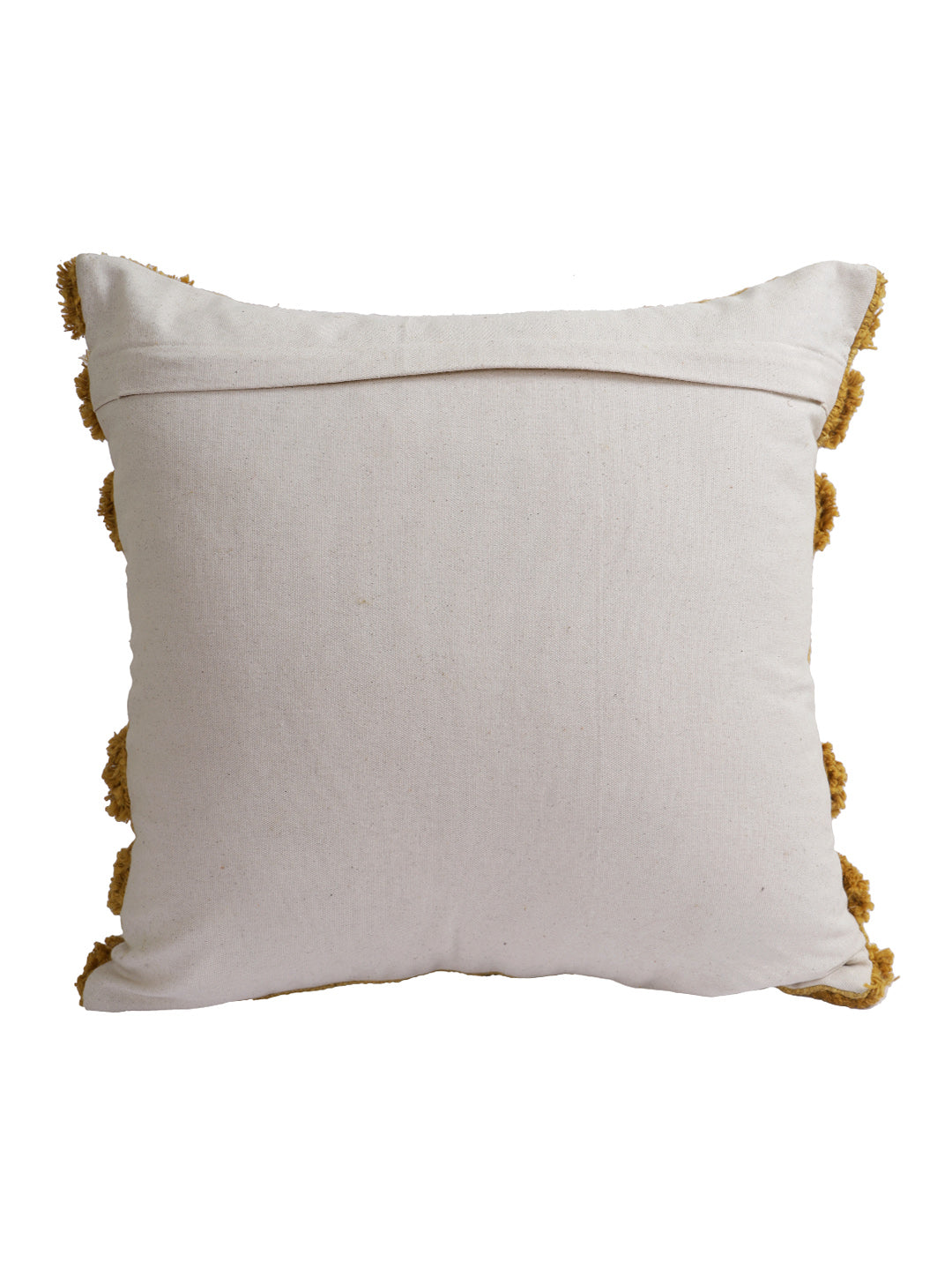 Eyda Set of 2 Cotton Beige Cushion Cover 18x18 inch