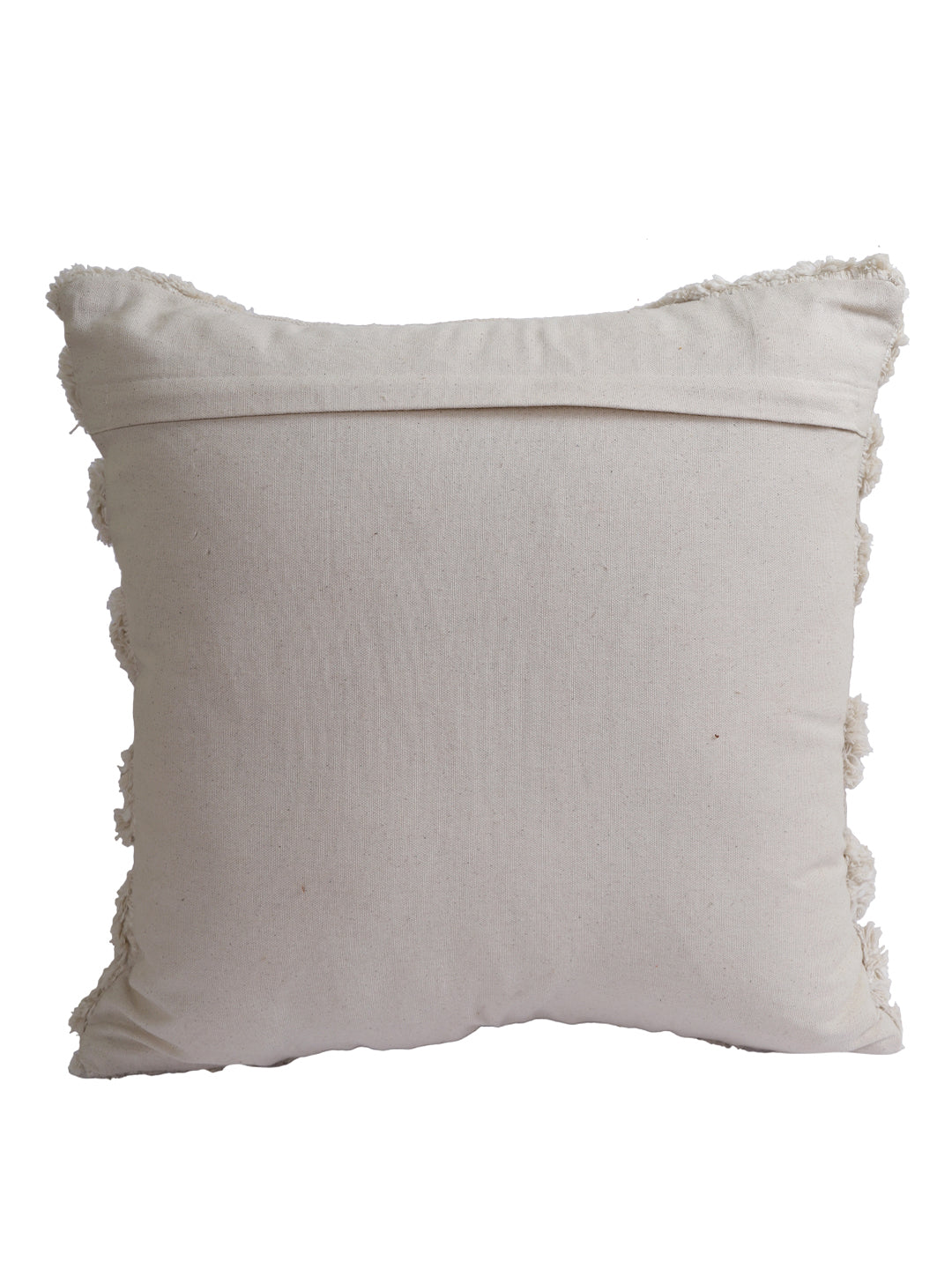 Eyda Set of 2 Cotton White Cushion Cover 18x18 inch