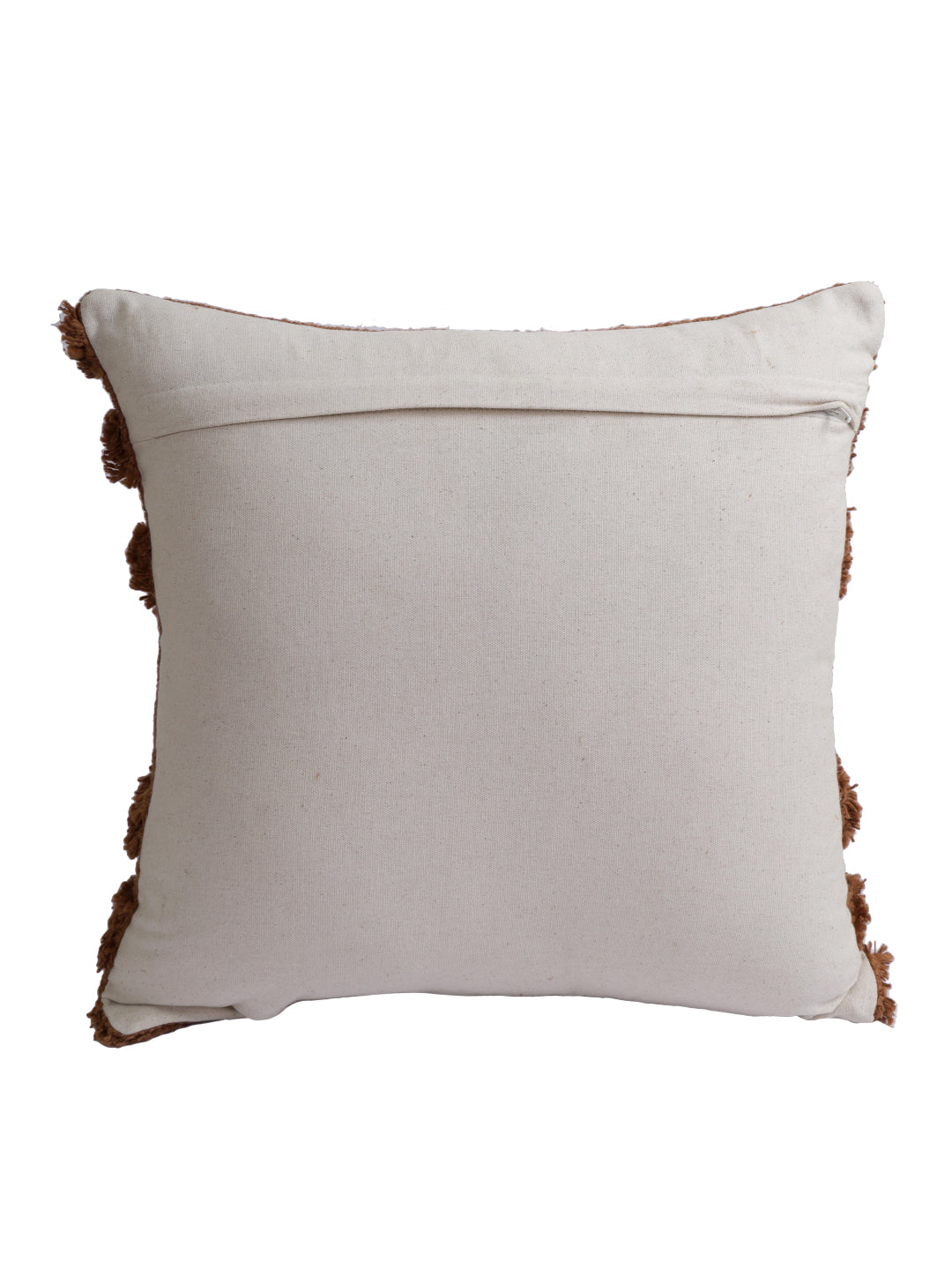 Eyda Set of 2 Cotton Rust Cushion Cover 18x18 inch