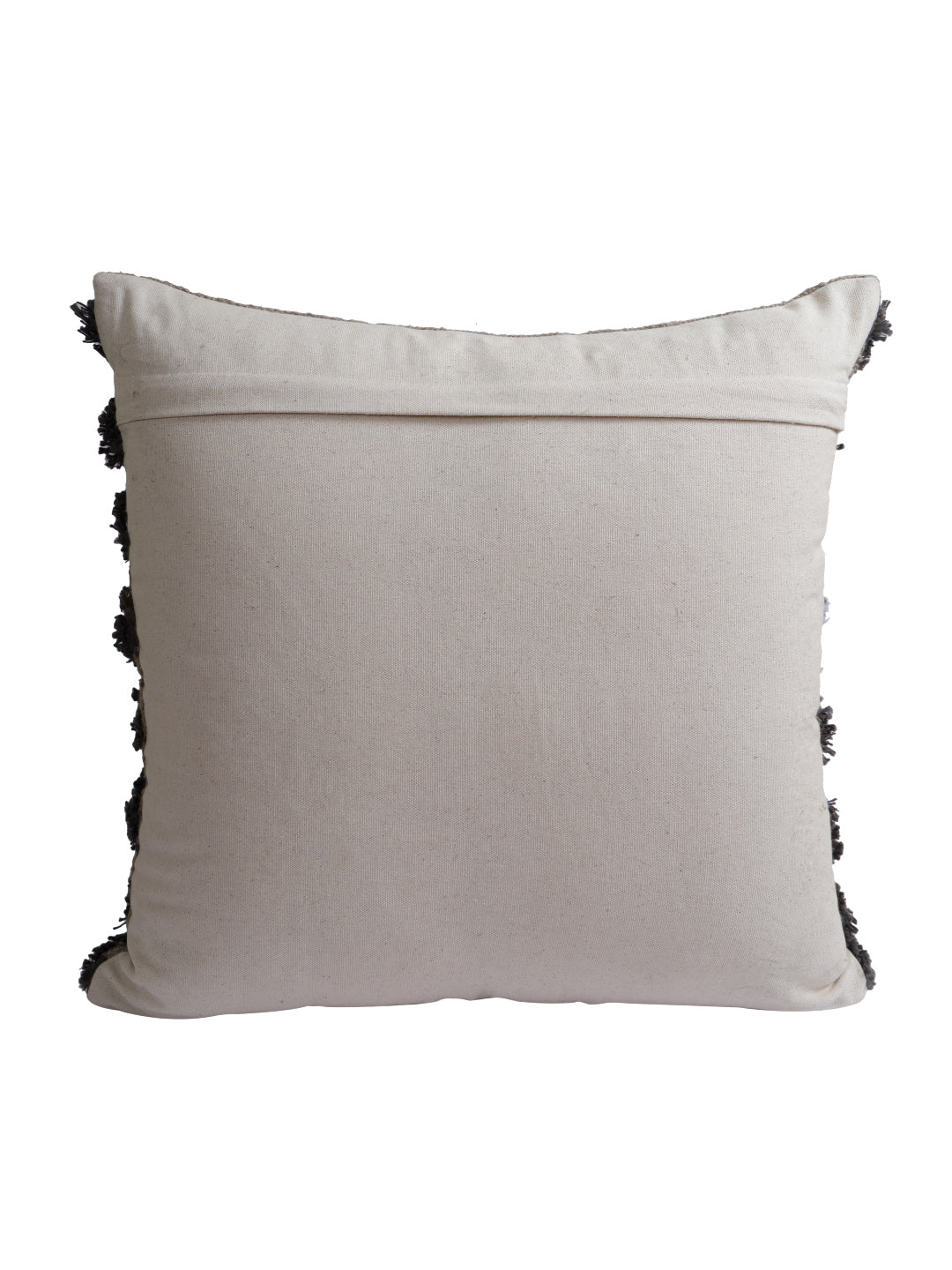 Eyda Set of 2 Cotton Grey Cushion Cover 18x18 inch