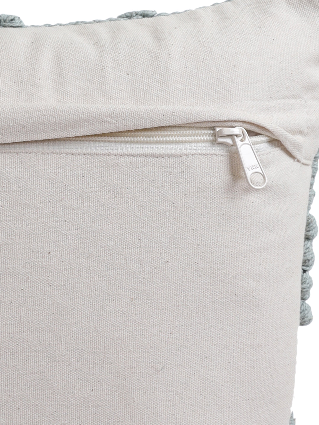 Eyda Set of 2 Cotton Light Blue Cushion Cover 18x18 inch