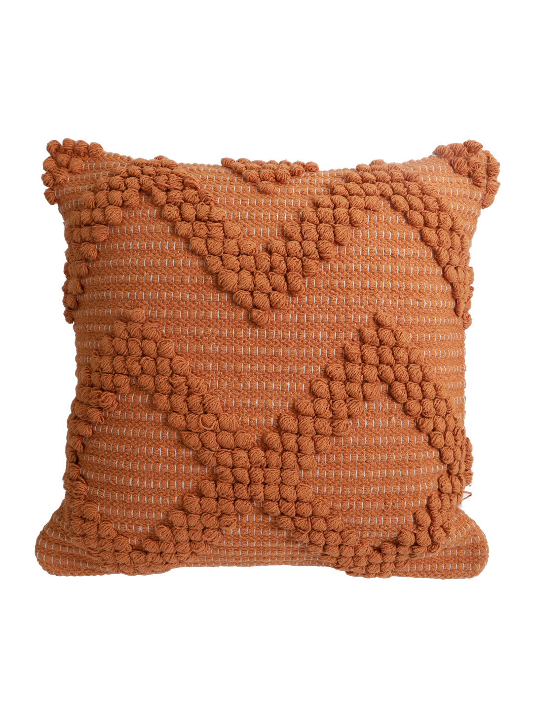 Eyda Set of 2 Cotton Rust Cushion Cover 18x18 inch