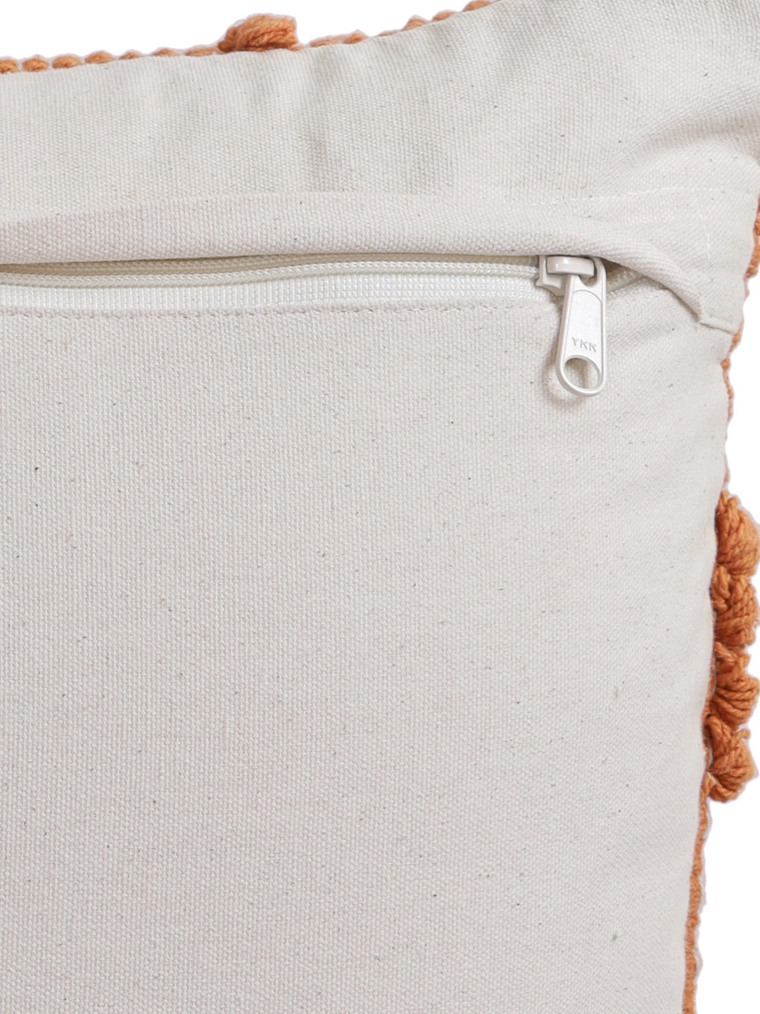 Eyda Set of 2 Cotton Rust Cushion Cover 18x18 inch
