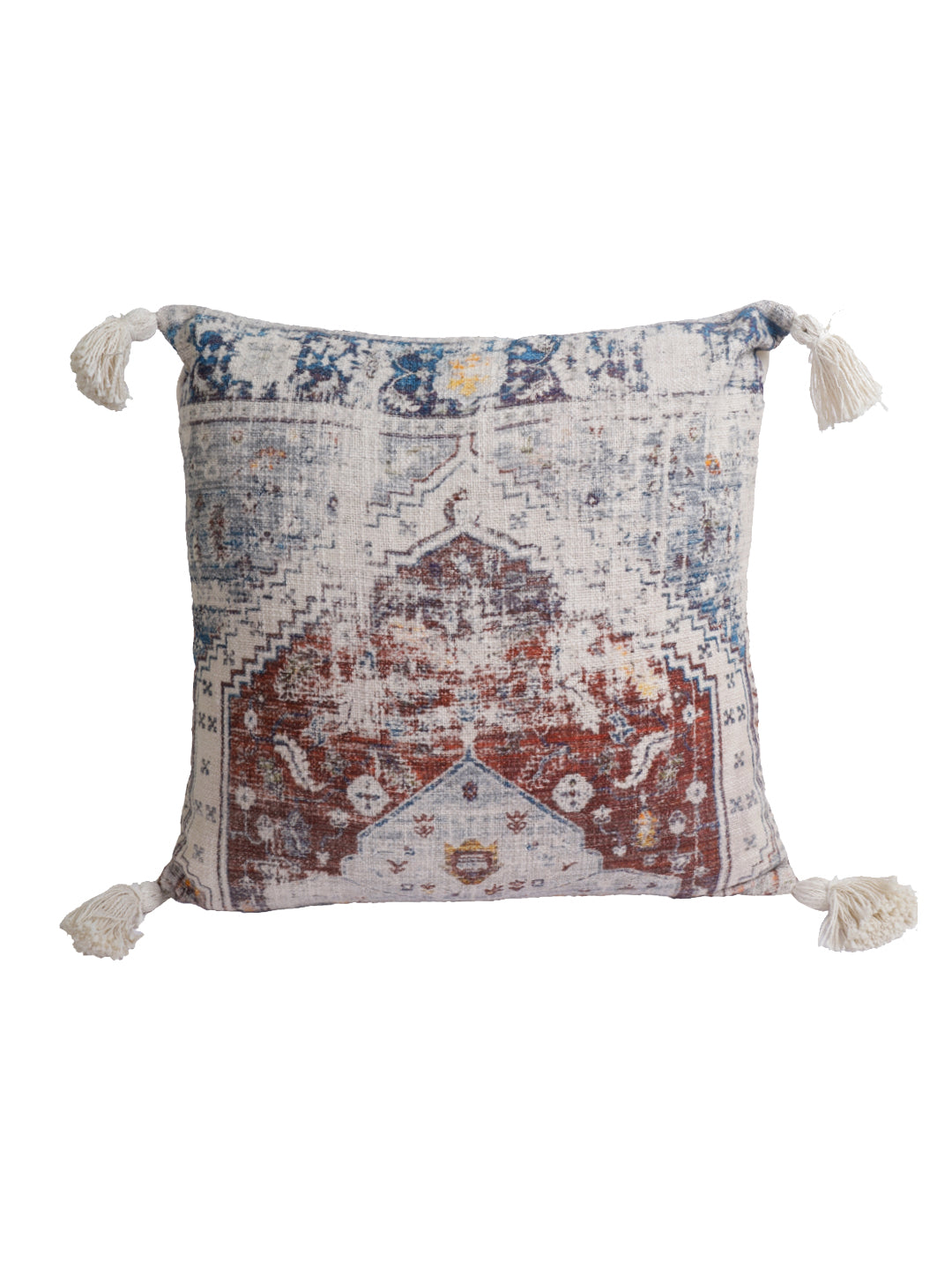 Eyda Set of 2 Cotton Multi Colored Cushion Cover 20x20 inch