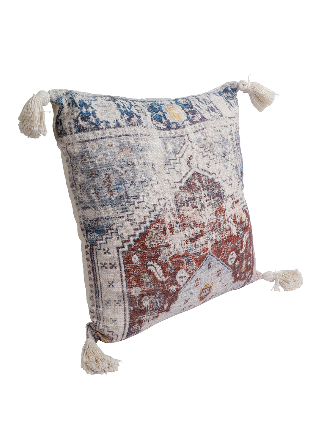 Eyda Set of 2 Cotton Multi Colored Cushion Cover 20x20 inch