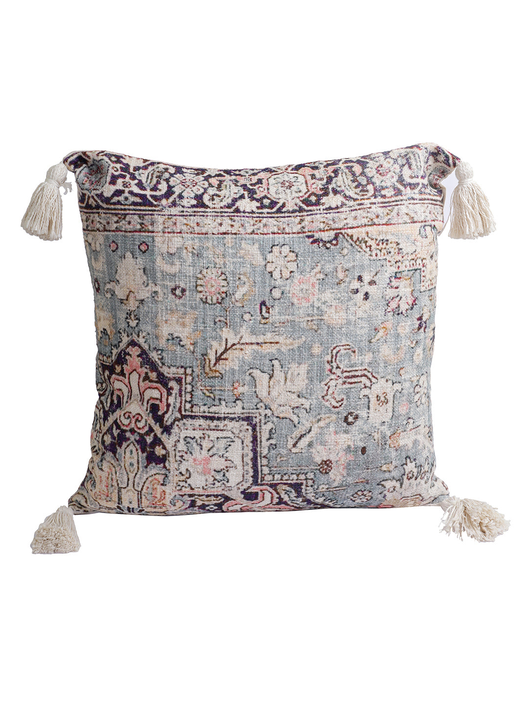 Eyda Set of 2 Cotton Multi Colored Cushion Cover 20x20 inch