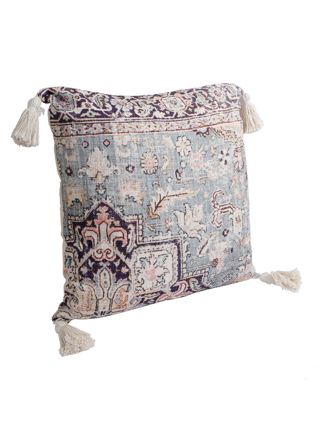 Eyda Set of 2 Cotton Multi Colored Cushion Cover 20x20 inch