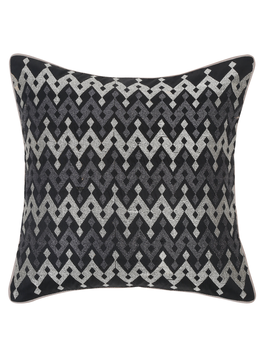 Eyda Set of 2 Geomteric Pattern Cushion Covers