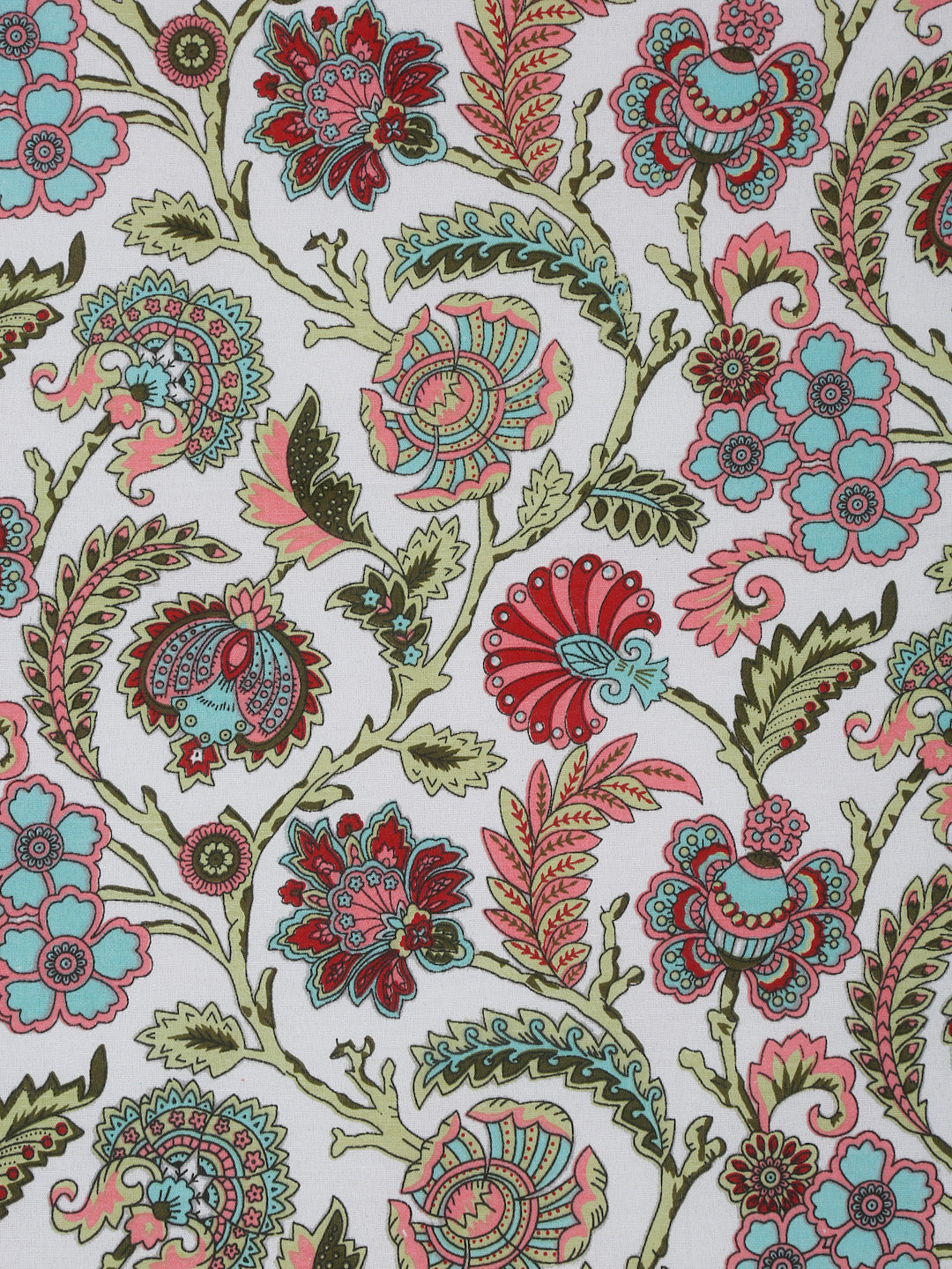 Multi Color FLoral Printed 120 GSM Revesible Cotton Double Bed AC Dohar