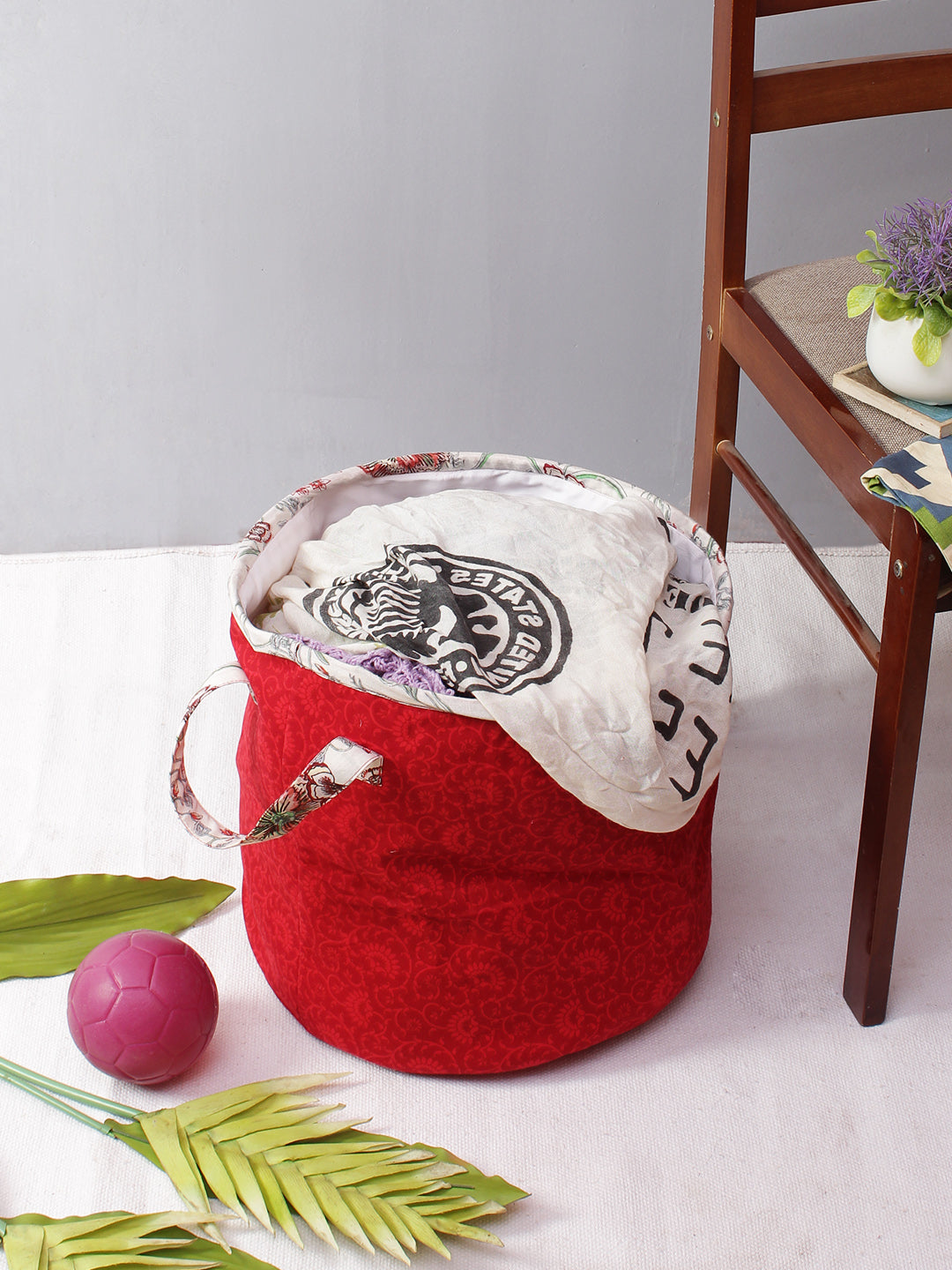 Rajasthan Décor Red Multipurpose Organiser