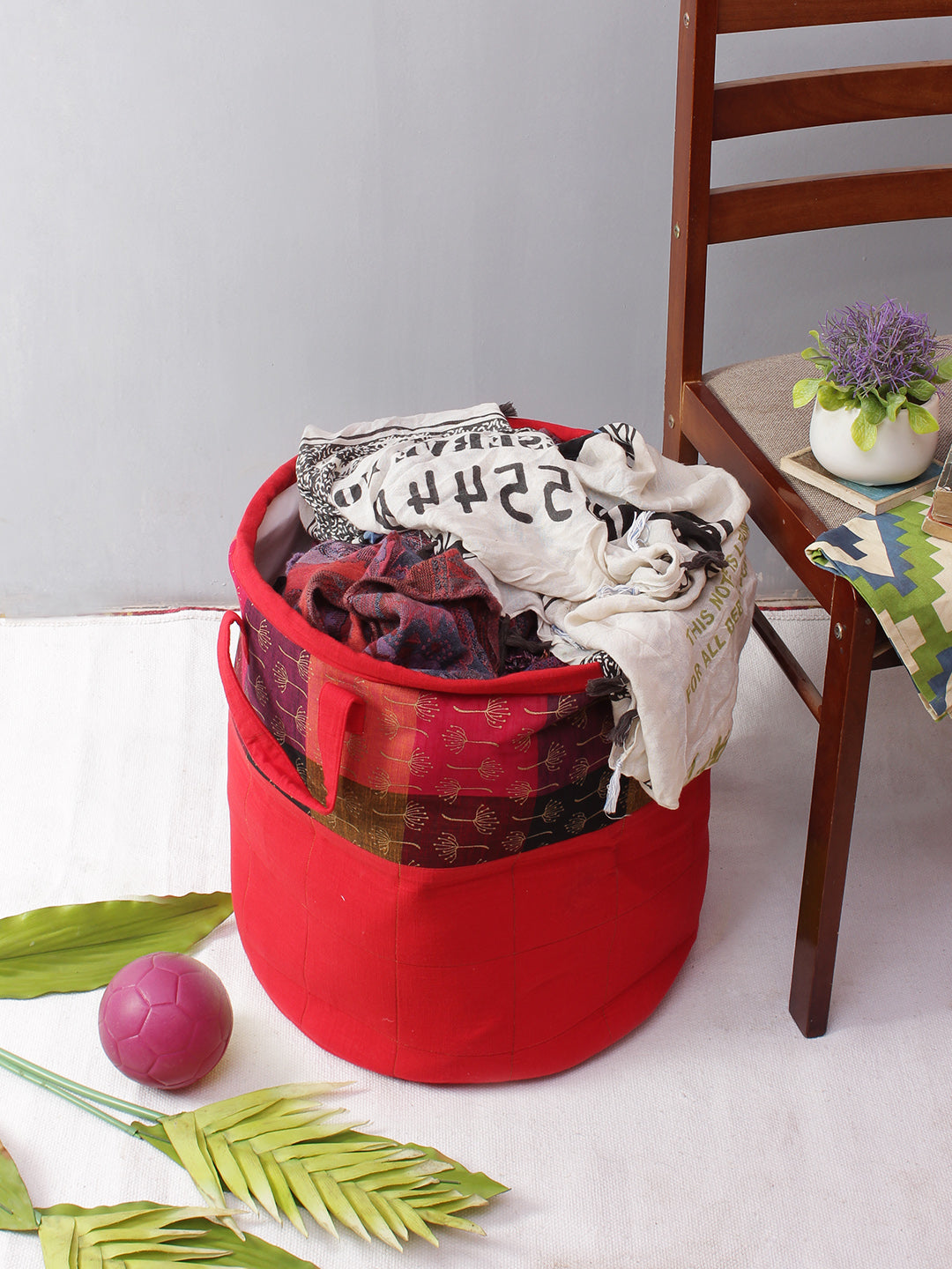 Rajasthan Décor Red Multipurpose Organiser