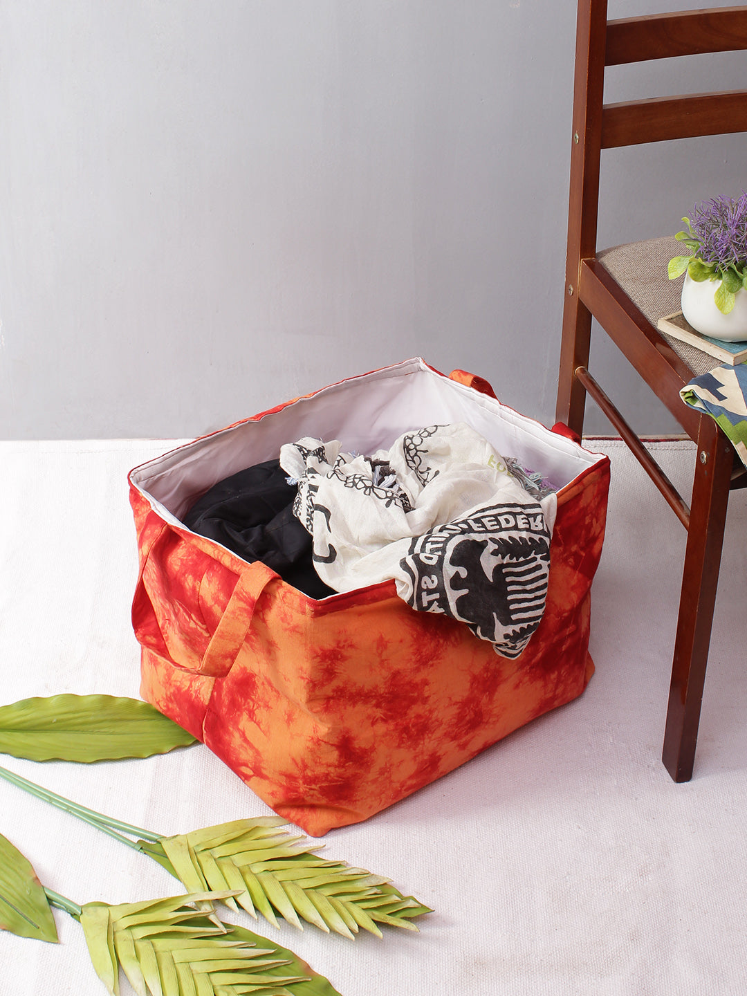 Rajasthan Décor Orange and Red Multipurpose Organiser