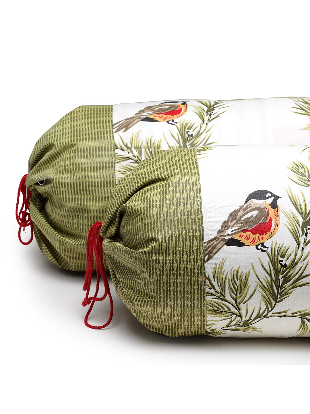 Rajasthan Décor Screen Print Cotton Bolster Covers Set of 2