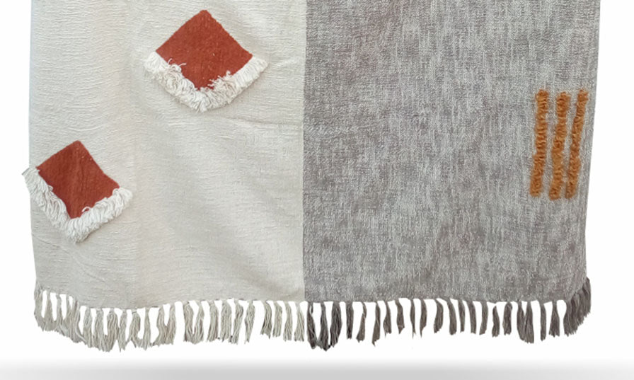 Decorative Cotton Sofa Throw Blanket