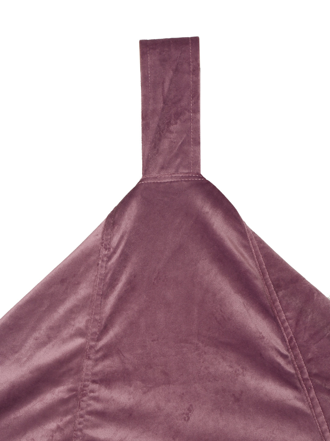 Purple Solid Velvet XXL Bean Bag Cover