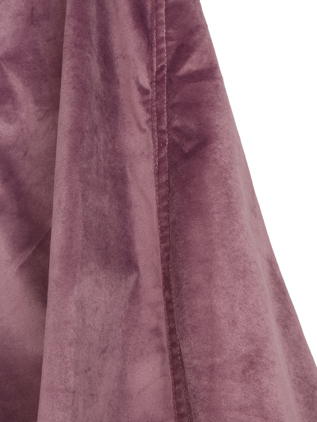 Purple Solid Velvet XXL Bean Bag Cover