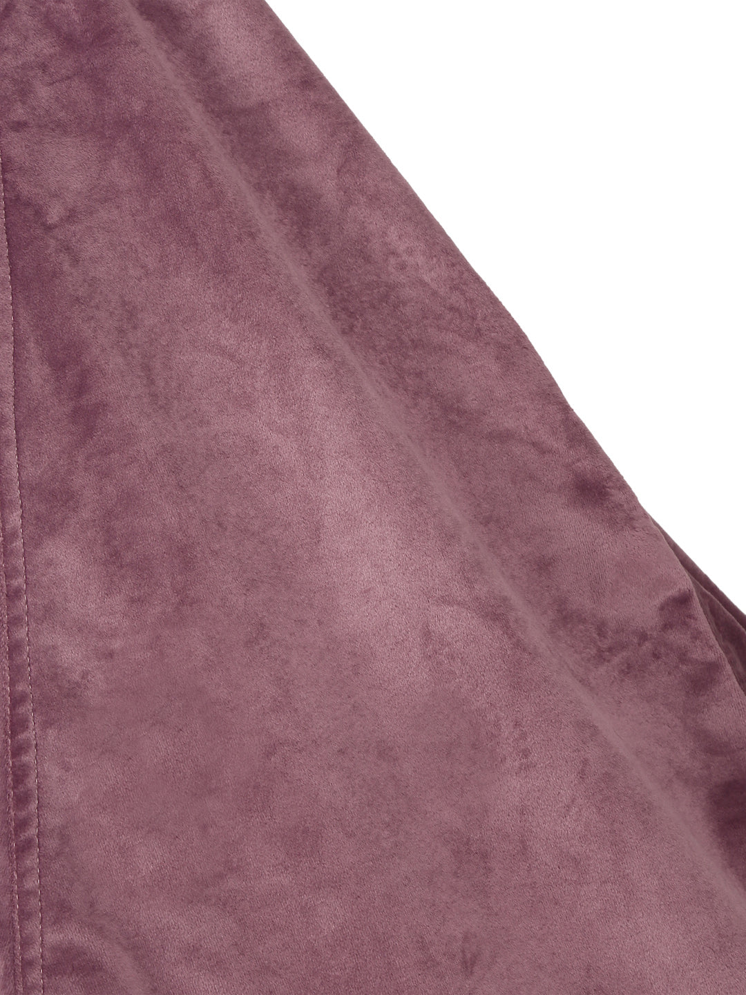 Purple Solid Velvet XXL Bean Bag Cover
