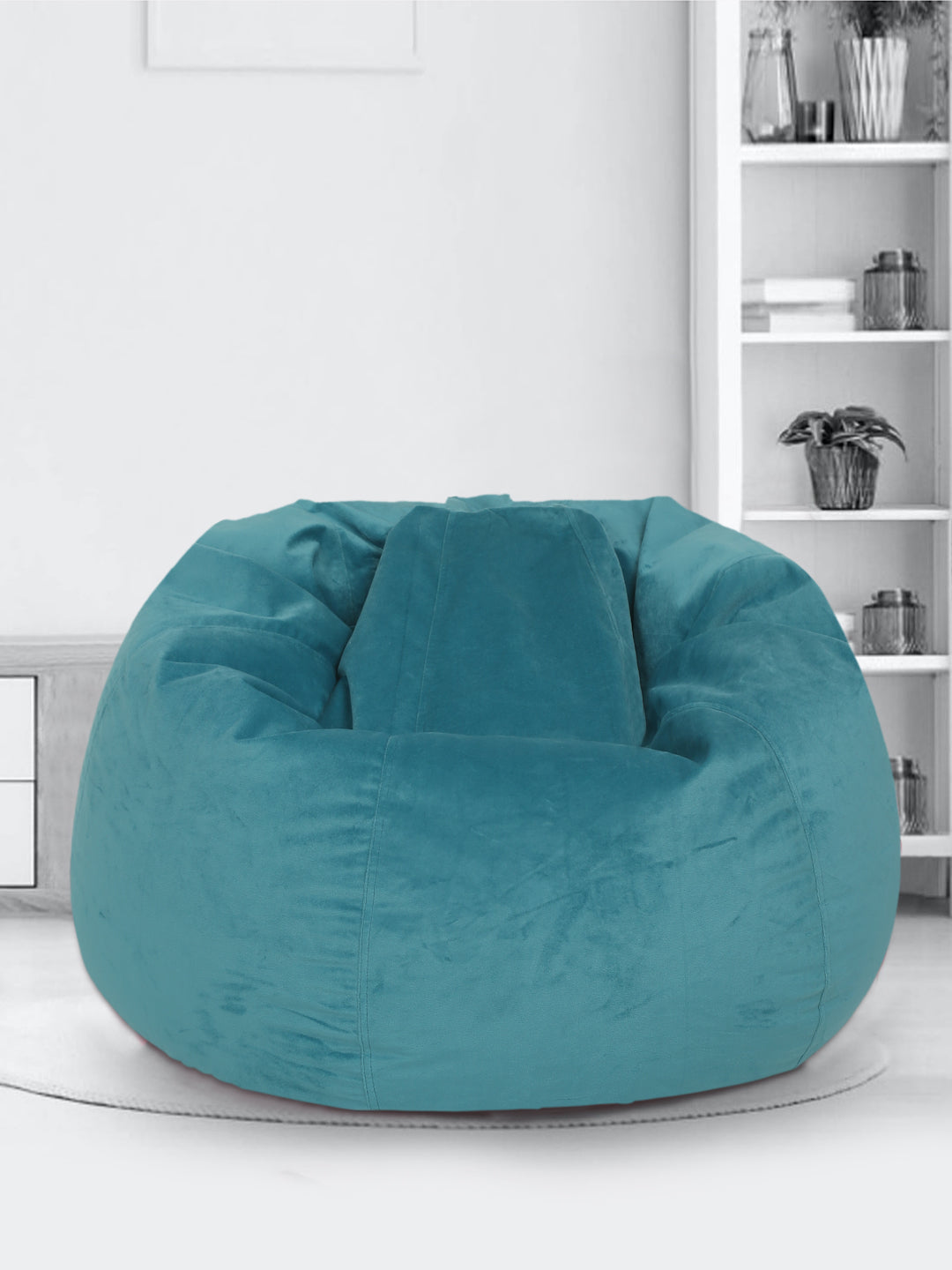 Sea Green Velvet Bean Bag Cover