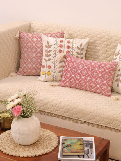 Roselle Bloom Sofa Cover & Cushion Set
