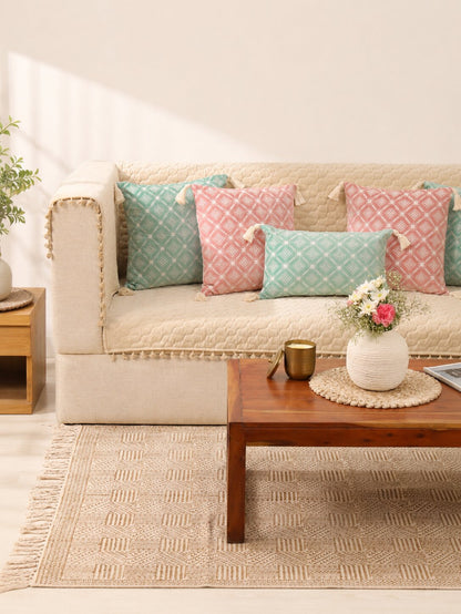 Elowen Meadow Sofa Cover & Cushion Set