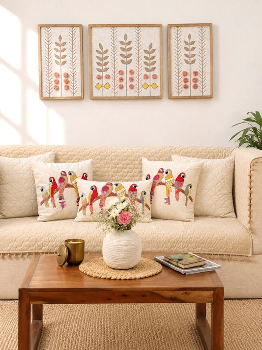 Aviara Parrot Sofa Cover Set