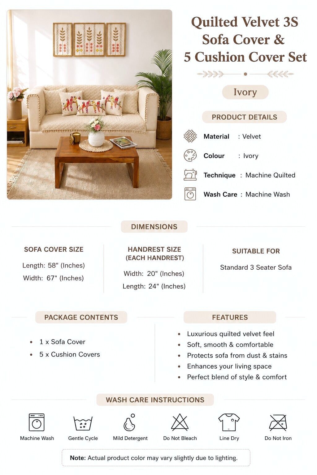 Aviara Parrot Sofa Cover Set