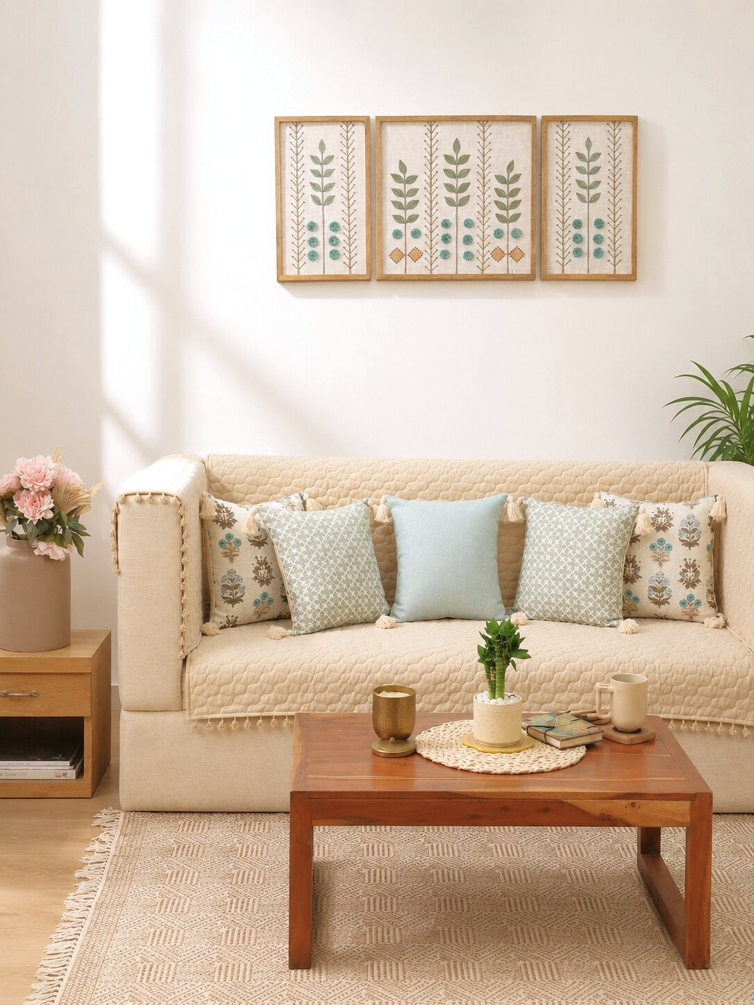 Sylven Mist Sofa Cover Set