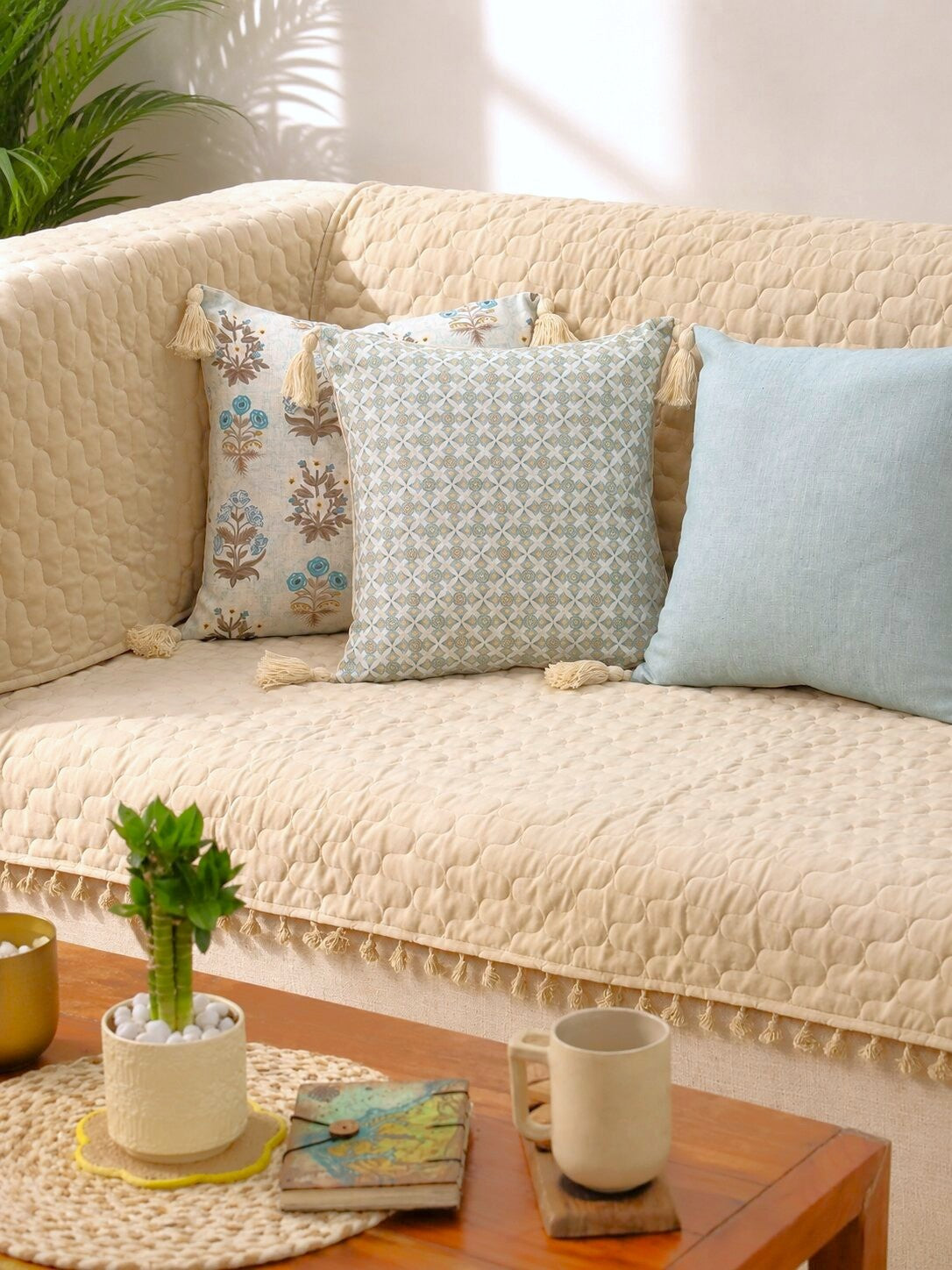 Sylven Mist Sofa Cover Set