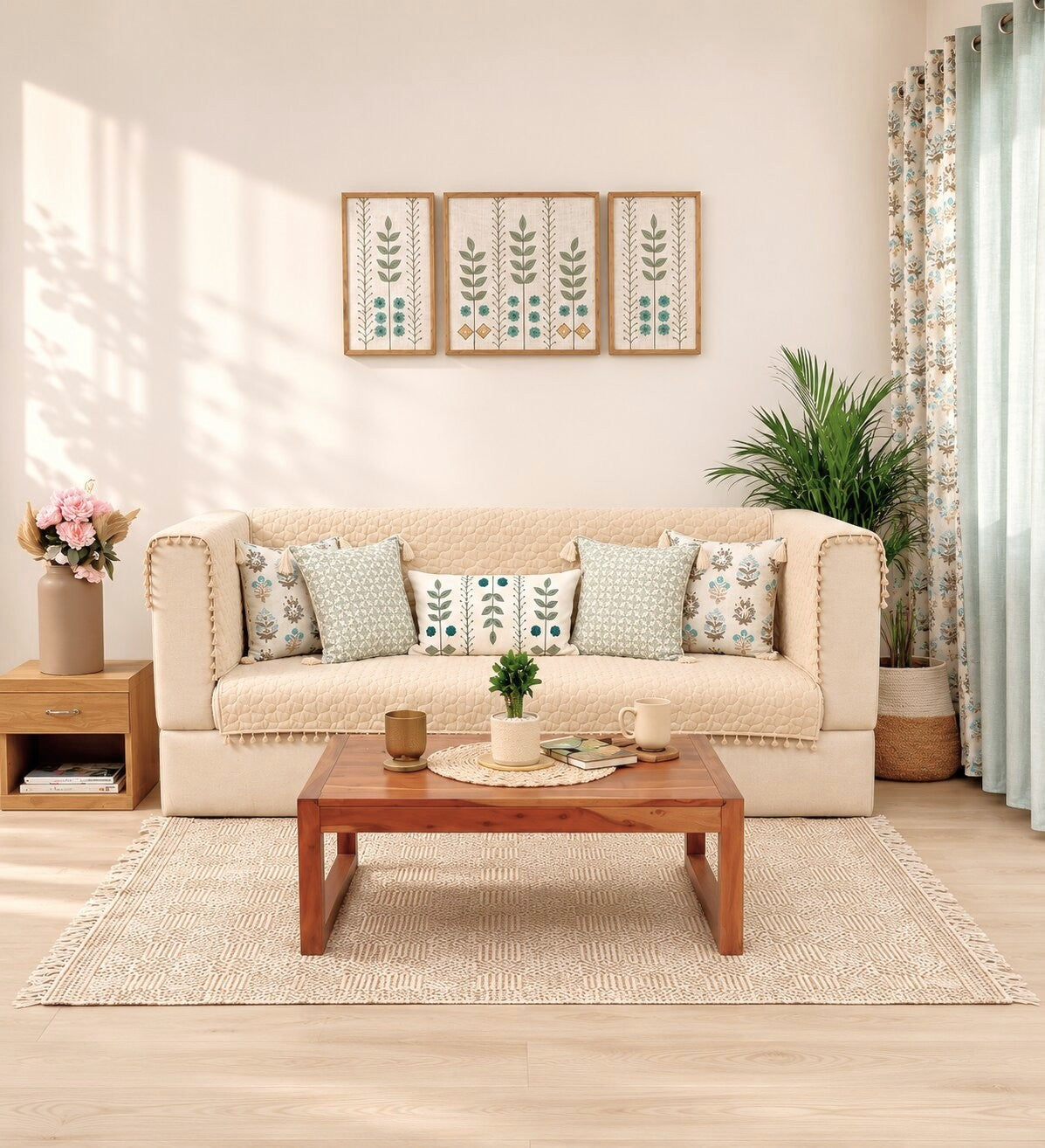 Verdelle Trellis Sofa Cover Set