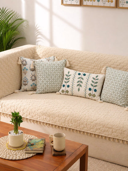 Verdelle Trellis Sofa Cover Set