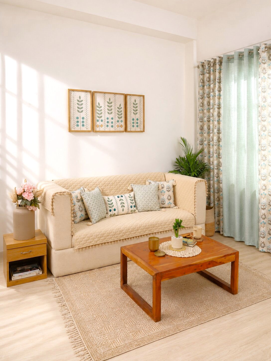 Verdelle Trellis Sofa Cover Set