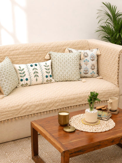 Verdelle Trellis Sofa Cover Set